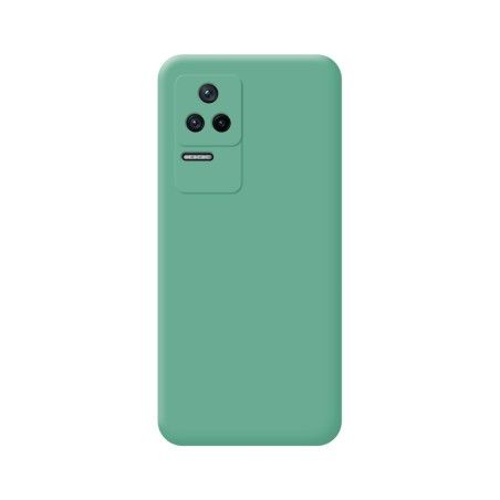 Funda Silicona Líquida Ultra Suave para Xiaomi Poco F4 5G color Verde