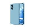 Funda Silicona Líquida Ultra Suave para Oppo Reno 8 Lite 5G color Azul