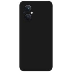 Funda Silicona Líquida Ultra Suave para Oppo Reno 8 Lite 5G color Negra 2