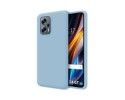 Funda Silicona Líquida Ultra Suave para Xiaomi Poco X4 GT 5G color Azul
