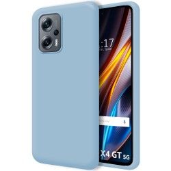 Funda Silicona Líquida Ultra Suave para Xiaomi Poco X4 GT 5G color Azul