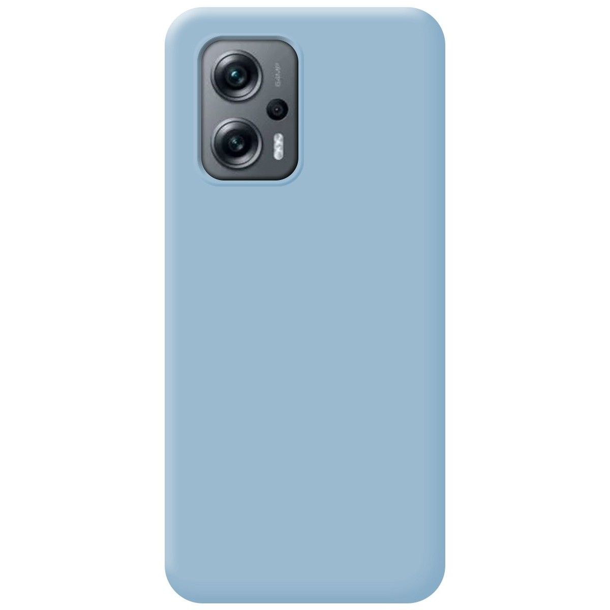 Funda Silicona Líquida Ultra Suave para Xiaomi Poco X4 GT 5G color Azul