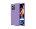Funda Silicona Líquida Ultra Suave para Xiaomi Poco X4 GT 5G color Morada