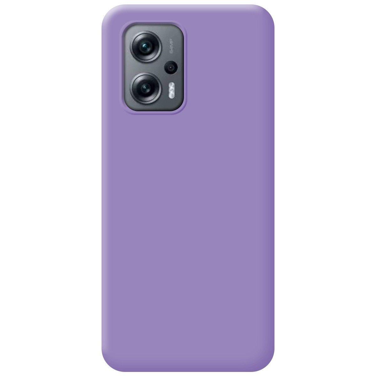 Funda Silicona Líquida Ultra Suave para Xiaomi Poco X4 GT 5G color Morada