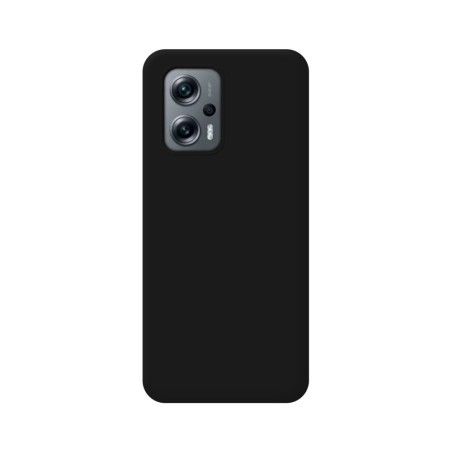 Funda Silicona Líquida Ultra Suave para Xiaomi Poco X4 GT 5G color Negra