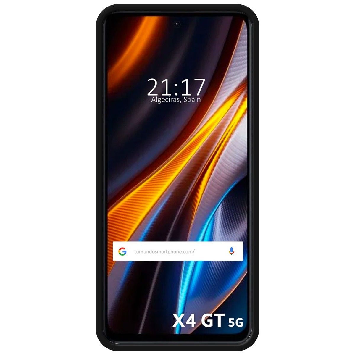 Funda Silicona Líquida Ultra Suave para Xiaomi Poco X4 GT 5G color Negra