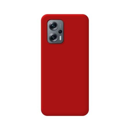 Funda Silicona Líquida Ultra Suave para Xiaomi Poco X4 GT 5G color Roja