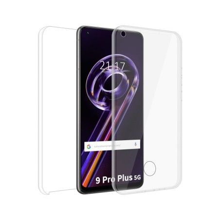 Funda Doble Transparente Pc + TPU Full Body 360 para Realme 9 4G