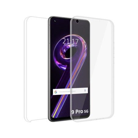 Funda Doble Transparente Pc + TPU Full Body 360 para Realme 9 5G