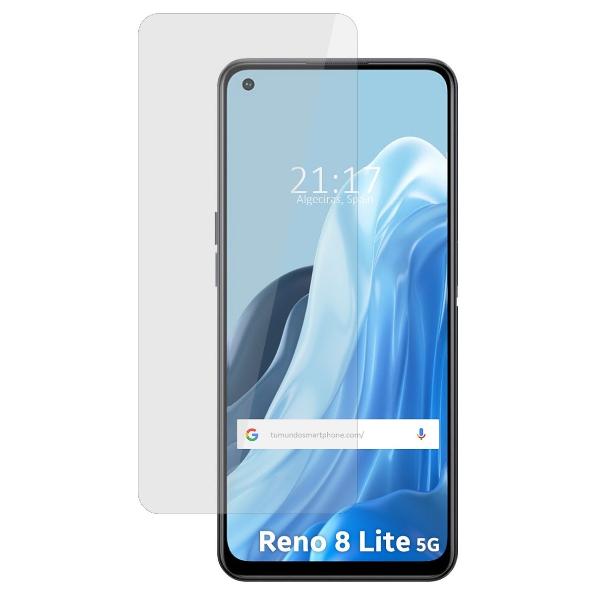 Protector Pantalla Hidrogel Mate Antihuellas para Oppo Reno 8 Lite 5G