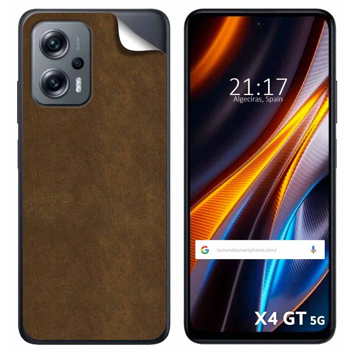 Pegatina Vinilo Autoadhesiva Textura Piel para Xiaomi Poco X4 GT 5G
