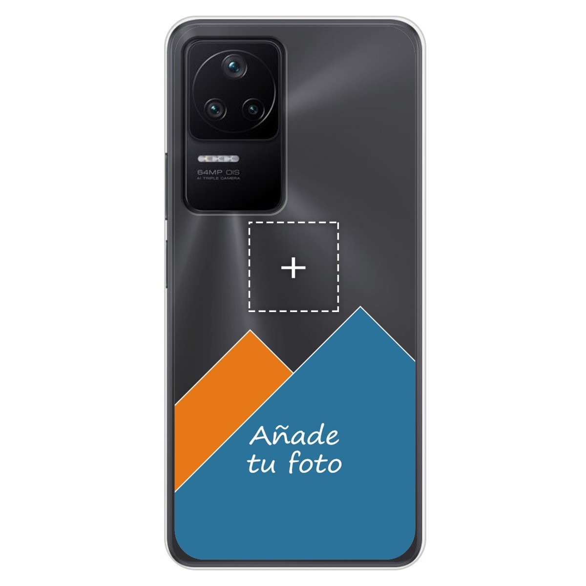 Personaliza tu Funda Silicona Gel Tpu Transparente con tu Fotografia para Xiaomi Poco F4 5G Dibujo Personalizada