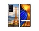 Funda Silicona para Xiaomi Poco F4 5G diseño Paris Dibujos