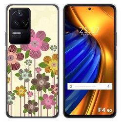Funda Silicona para Xiaomi Poco F4 5G diseño Primavera En Flor Dibujos