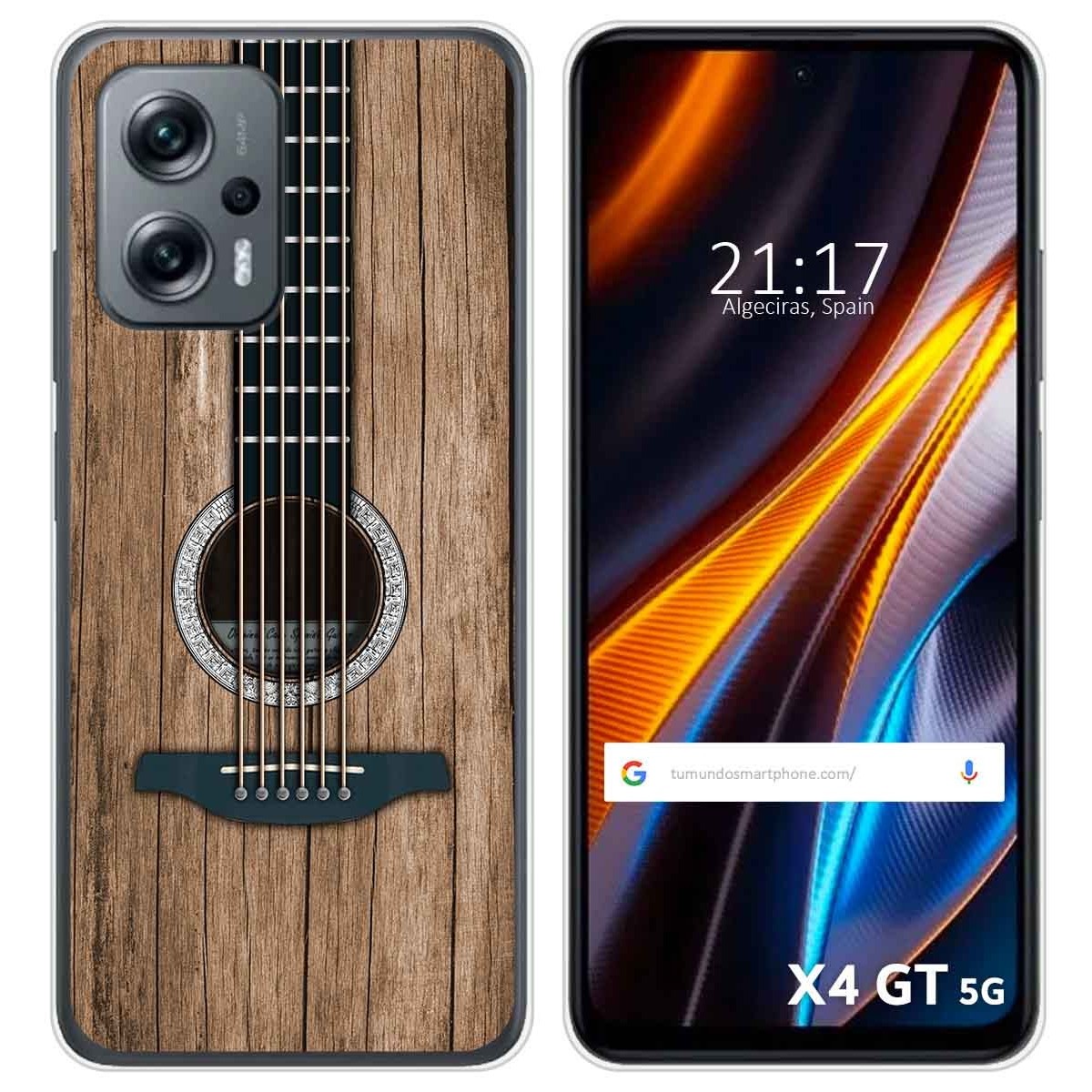 Funda Silicona para Xiaomi Poco X4 GT 5G diseño Madera 11 Dibujos