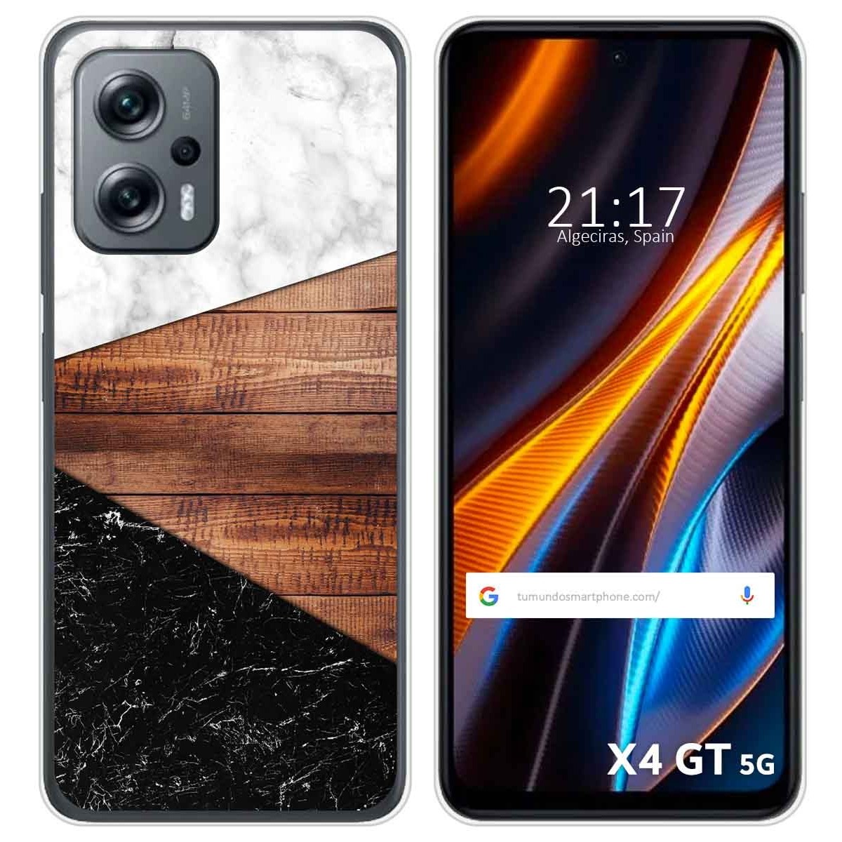 Funda Silicona para Xiaomi Poco X4 GT 5G diseño Mármol 11 Dibujos