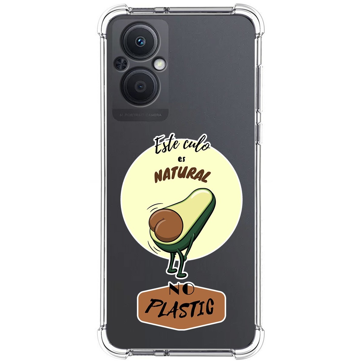 Funda Silicona Antigolpes para Oppo Reno 8 Lite 5G diseño Culo Natural Dibujos