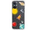 Funda Silicona Antigolpes para Oppo Reno 8 Lite 5G diseño Espacio Dibujos