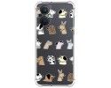 Funda Silicona Antigolpes para Oppo Reno 8 Lite 5G diseño Perros Dibujos
