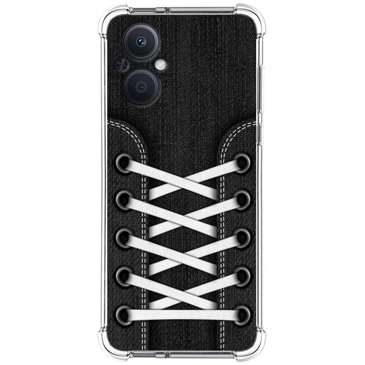 Funda Silicona Antigolpes para Oppo Reno 8 Lite 5G diseño Zapatillas 02 Dibujos