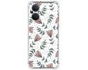 Funda Silicona Antigolpes para Oppo Reno 8 Lite 5G diseño Flores 01 Dibujos