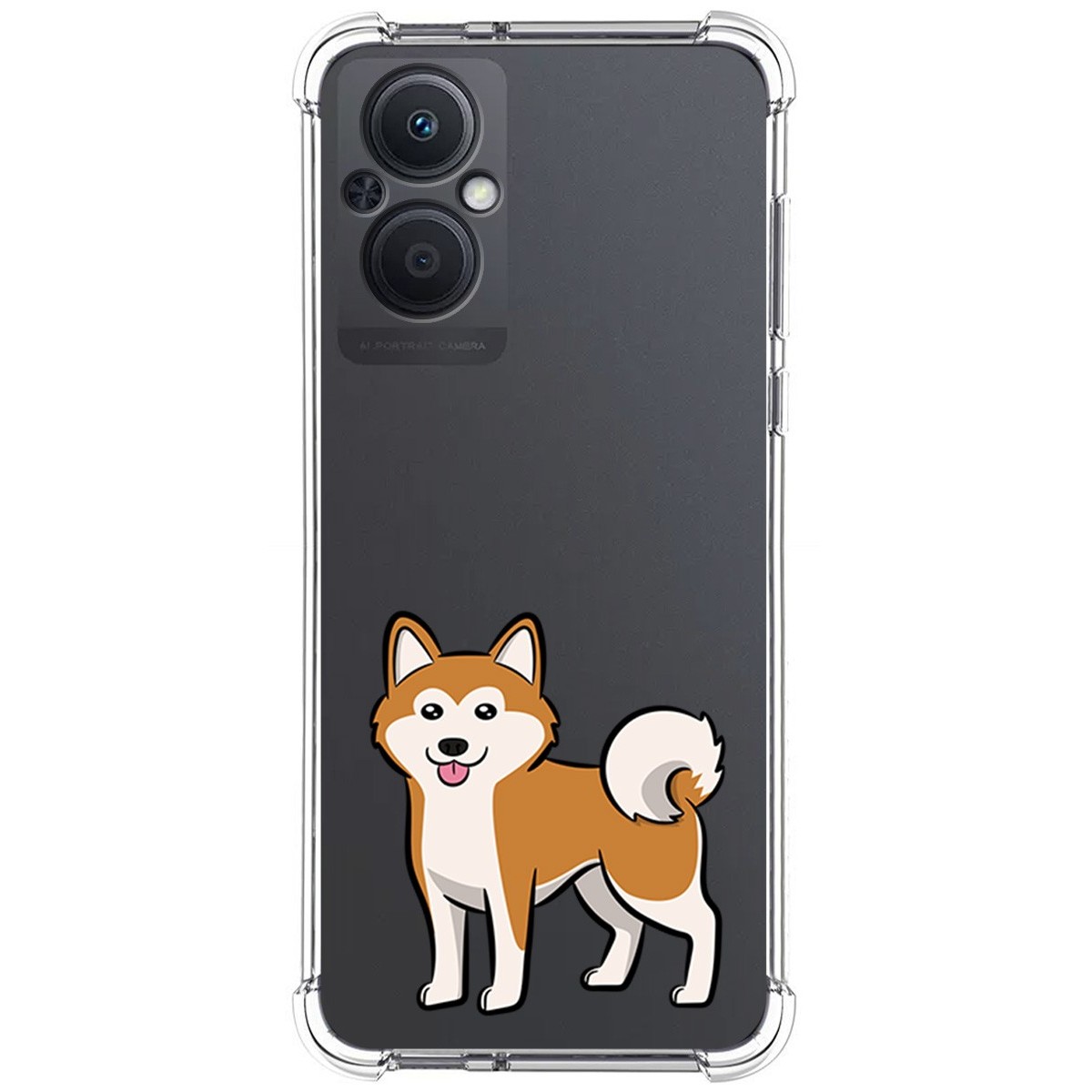 Funda Silicona Antigolpes para Oppo Reno 8 Lite 5G diseño Perros 02 Dibujos