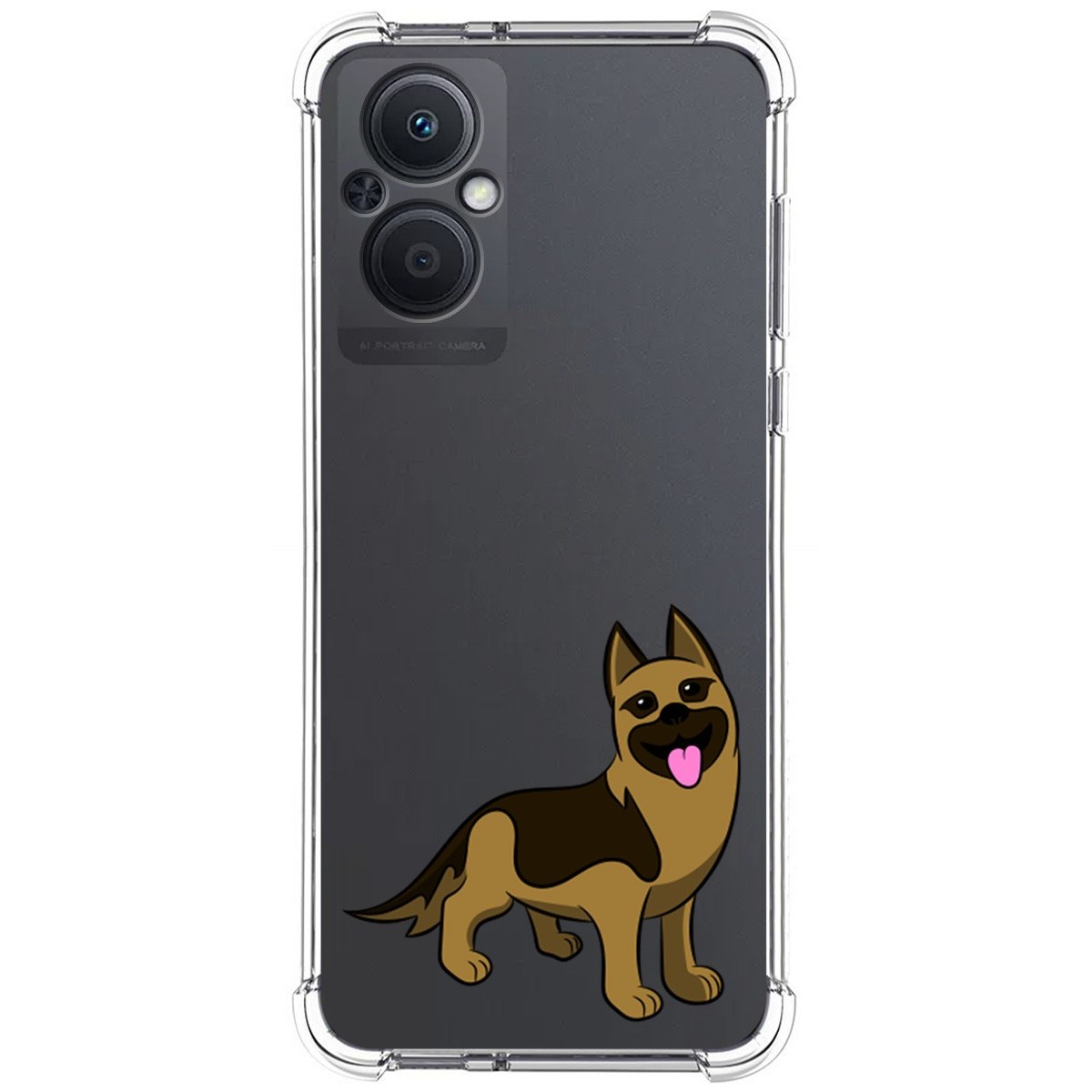 Funda Silicona Antigolpes para Oppo Reno 8 Lite 5G diseño Perros 03 Dibujos