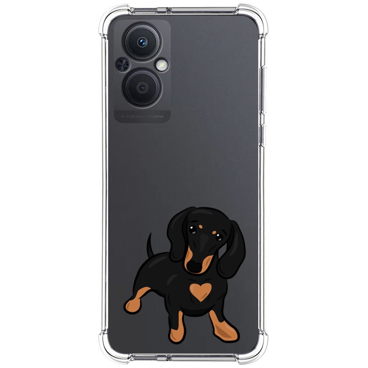 Funda Silicona Antigolpes para Oppo Reno 8 Lite 5G diseño Perros 04 Dibujos