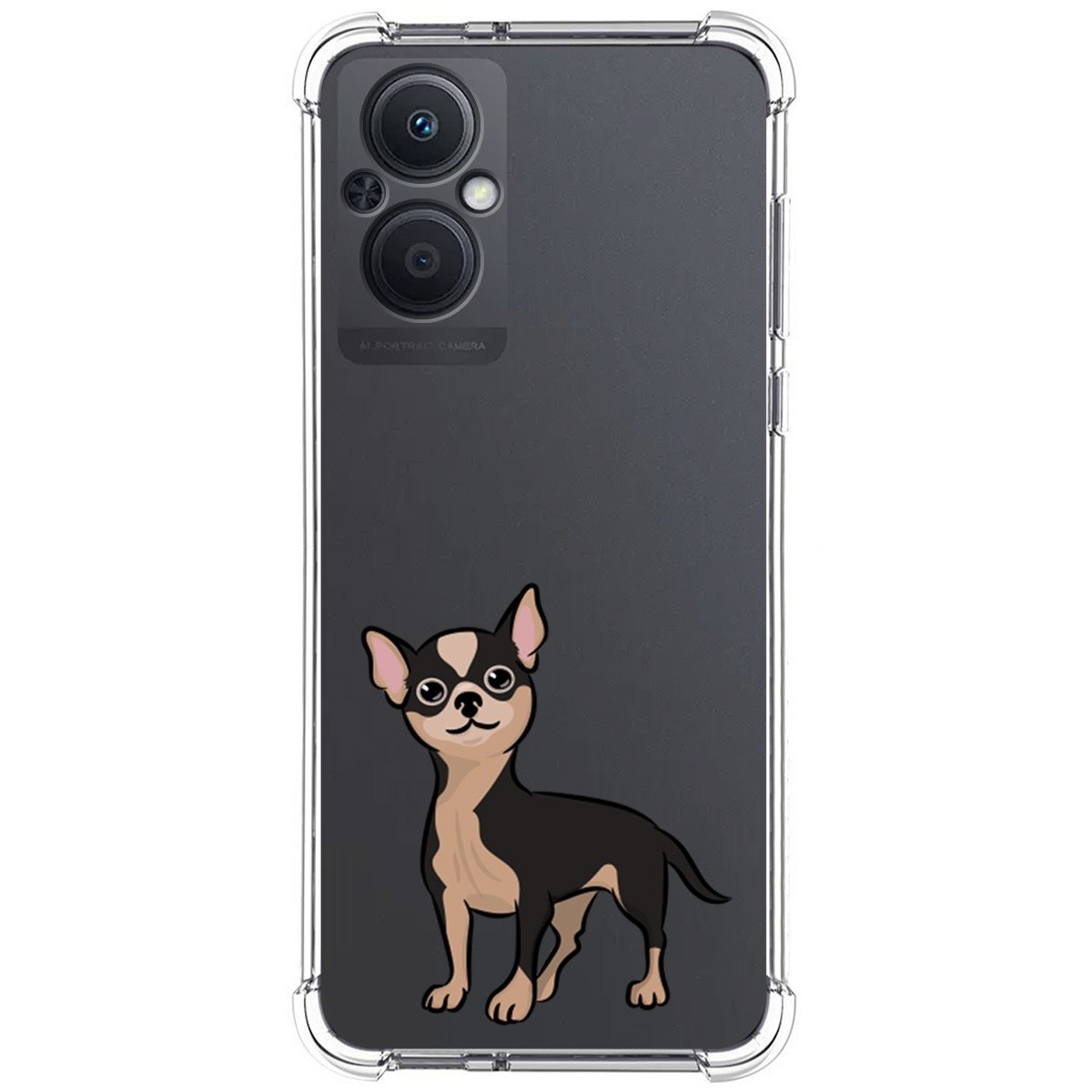 Funda Silicona Antigolpes para Oppo Reno 8 Lite 5G diseño Perros 05 Dibujos