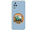Funda Silicona Líquida Azul para Xiaomi Poco F4 5G diseño Adventure Time Dibujos