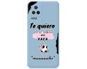 Funda Silicona Líquida Azul para Xiaomi Poco F4 5G diseño Vaca Dibujos