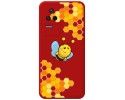 Funda Silicona Líquida Roja para Xiaomi Poco F4 5G diseño Abeja Dibujos