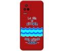Funda Silicona Líquida Roja para Xiaomi Poco F4 5G diseño Agua Dibujos