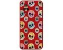 Funda Silicona Líquida Roja para Xiaomi Poco F4 5G diseño Catrina Dibujos