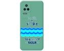 Funda Silicona Líquida Verde para Xiaomi Poco F4 5G diseño Agua Dibujos
