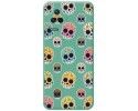Funda Silicona Líquida Verde para Xiaomi Poco F4 5G diseño Catrina Dibujos