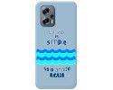 Funda Silicona Líquida Azul para Xiaomi Poco X4 GT 5G diseño Agua Dibujos