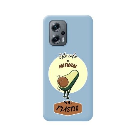 Funda Silicona Líquida Azul para Xiaomi Poco X4 GT 5G diseño Culo Natural Dibujos