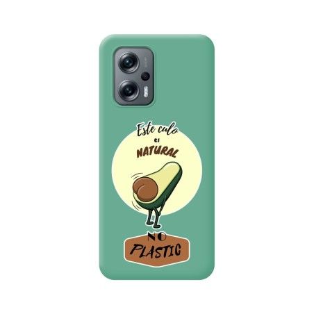 Funda Silicona Líquida Verde para Xiaomi Poco X4 GT 5G diseño Culo Natural Dibujos