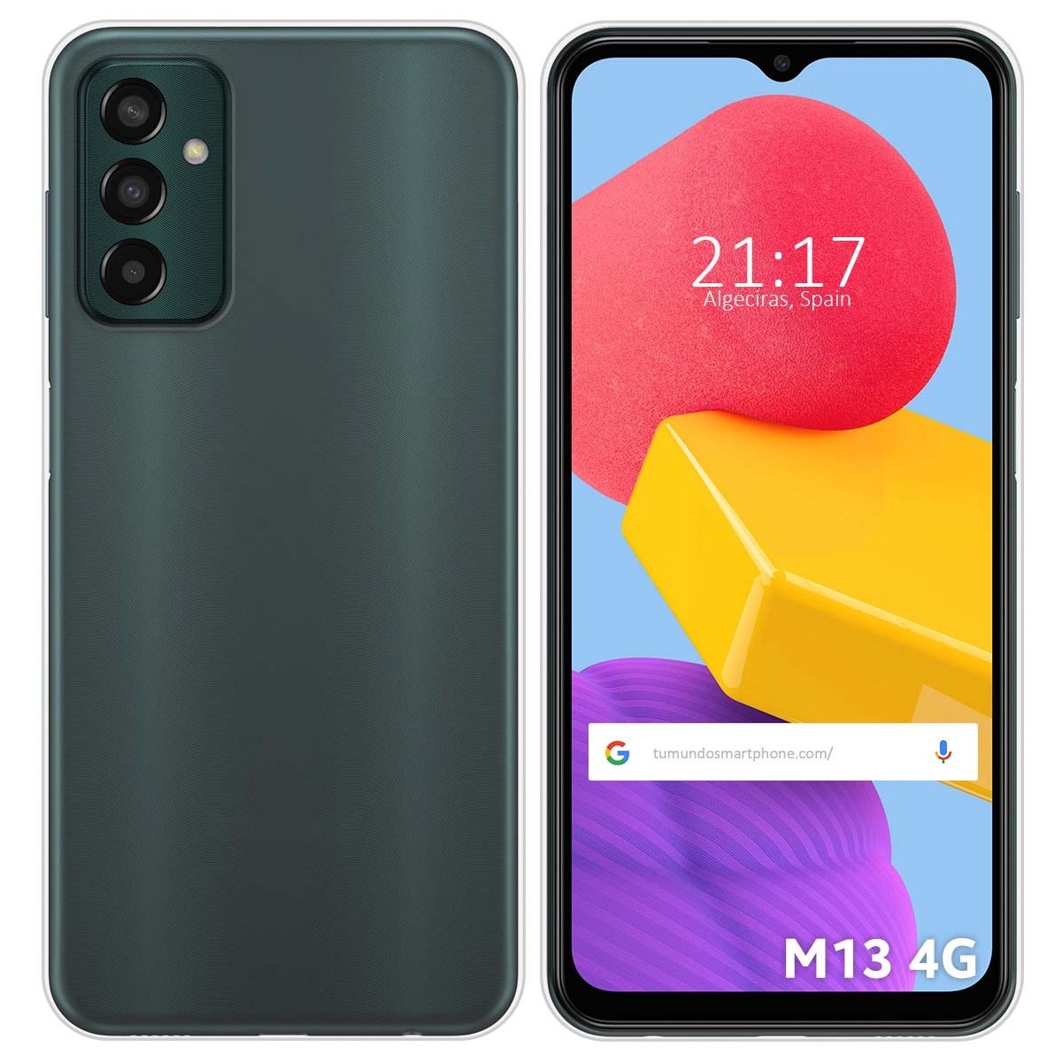 Funda Silicona Gel TPU Transparente para Samsung Galaxy M13 4G