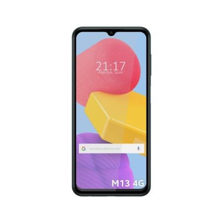 Protector Cristal Templado Completo 5D Full Glue Negro para Samsung Galaxy M13 4G Vidrio