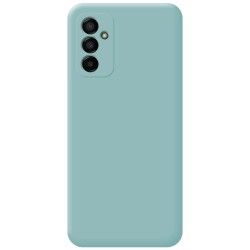 Funda Silicona Líquida Ultra Suave para Samsung Galaxy M13 4G Color Azul 2