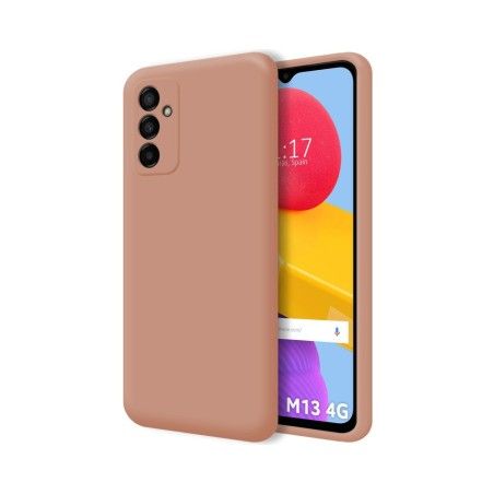 Funda Silicona Líquida Ultra Suave para Samsung Galaxy M13 4G Color Rosa