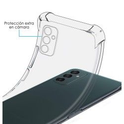 Funda Silicona Antigolpes Transparente para Samsung Galaxy M13 4G 2