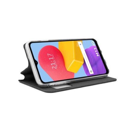 Funda Libro Soporte con Ventana para Samsung Galaxy M13 4G Color Negra