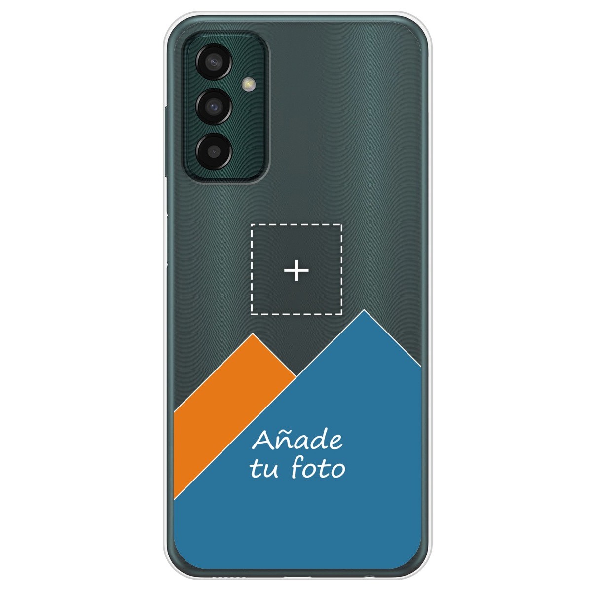 Personaliza tu Funda Silicona Gel TPU Transparente con tu Fotografia para Samsung Galaxy M13 4G Dibujo Personalizada