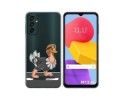 Funda Silicona Transparente para Samsung Galaxy M13 4G diseño Avestruz Dibujos