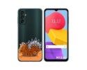Funda Silicona Transparente para Samsung Galaxy M13 4G diseño Bufalo Dibujos