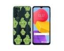 Funda Silicona Transparente para Samsung Galaxy M13 4G diseño Cactus Dibujos