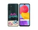 Funda Silicona Transparente para Samsung Galaxy M13 4G diseño Summer Dibujos